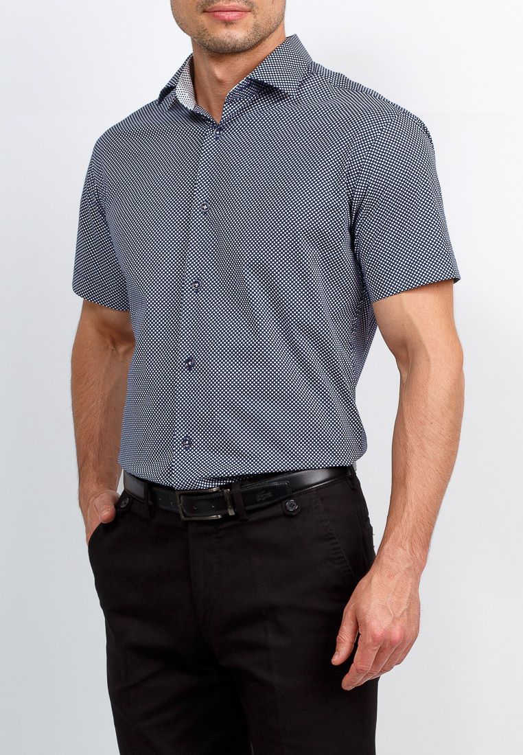 223/107/06/Z/1 STRETCH Сорочка мужская короткий рукав