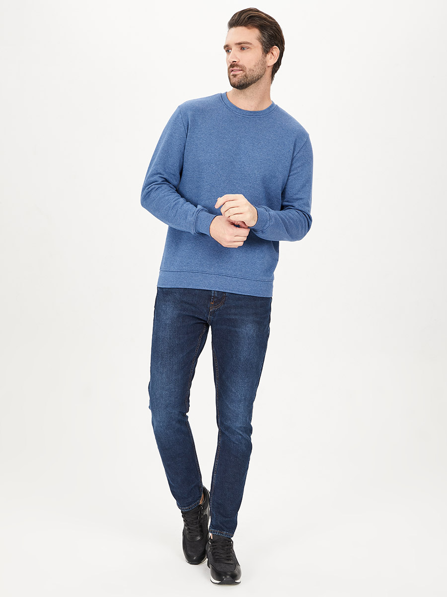 G121-RM-6008_R (син.джин.м) Свитшот мужской