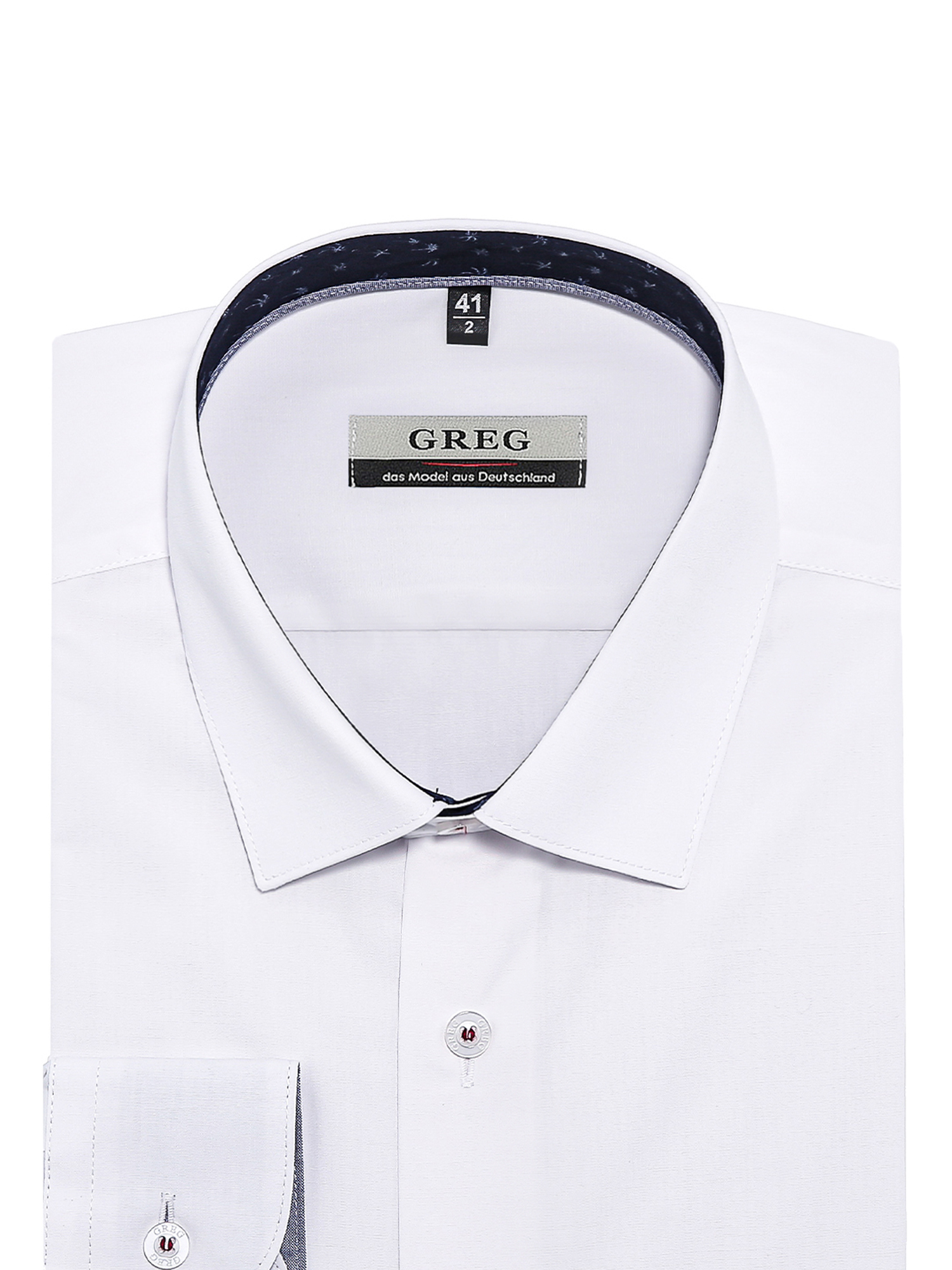 100/239/WH/Z/15/p Сорочка мужская длинный рукав