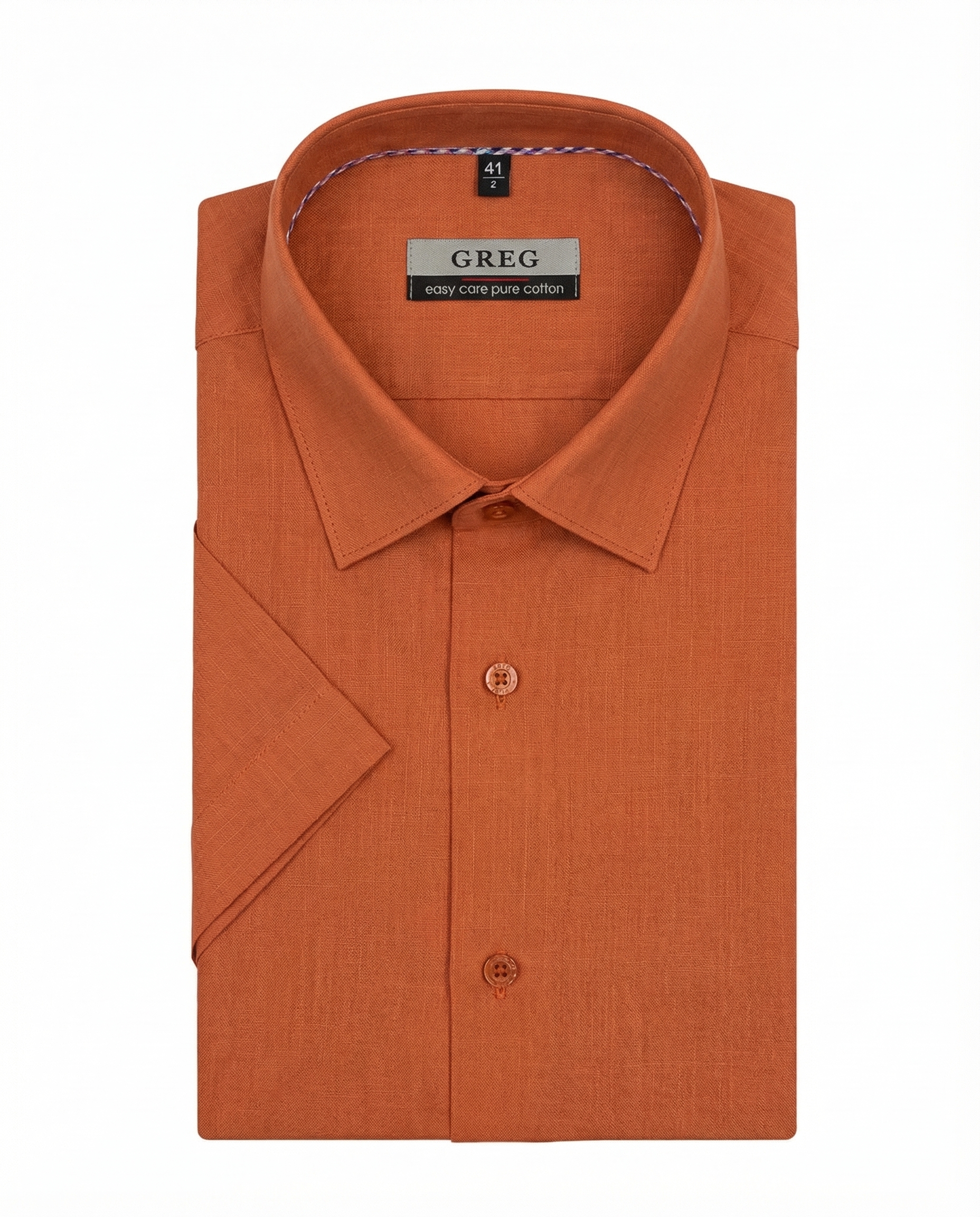 530/201/FLAM/Z/1p Сорочка мужская короткий рукав