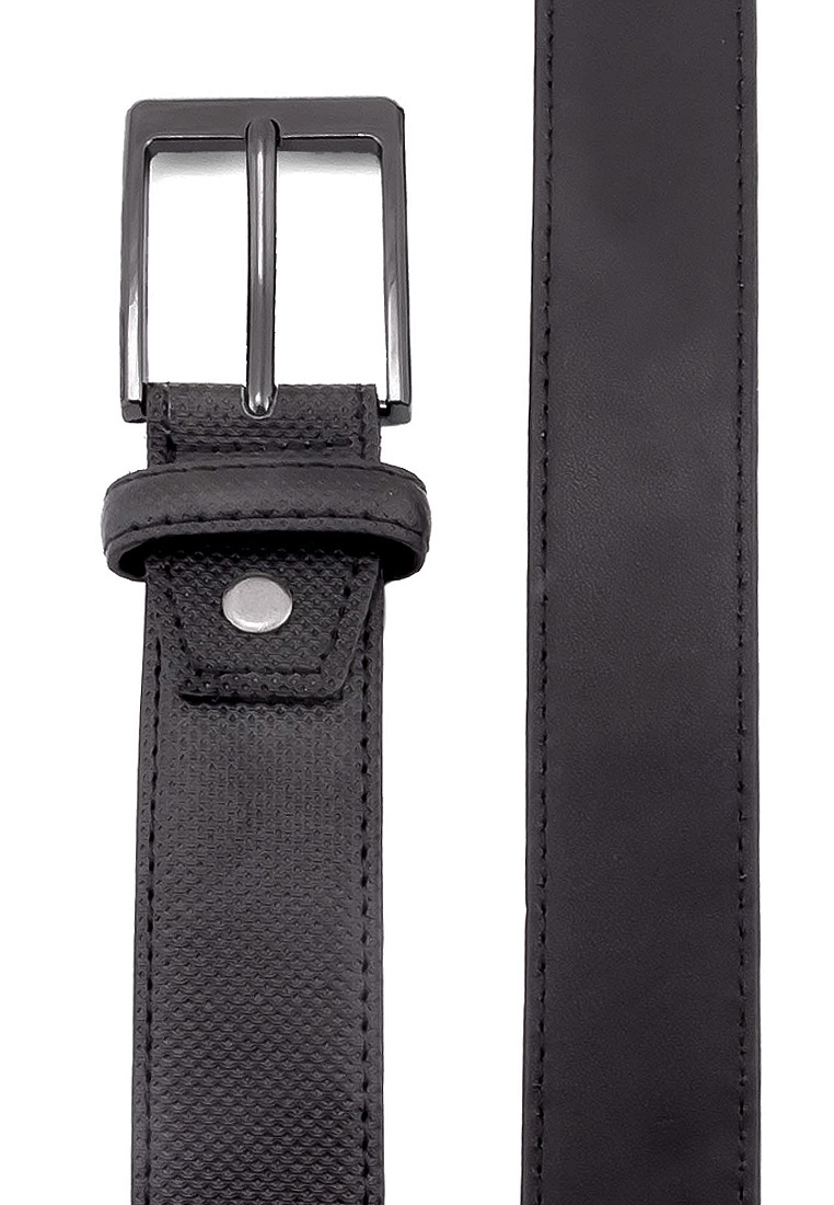 Gt415 перф. черный Ремень мужской