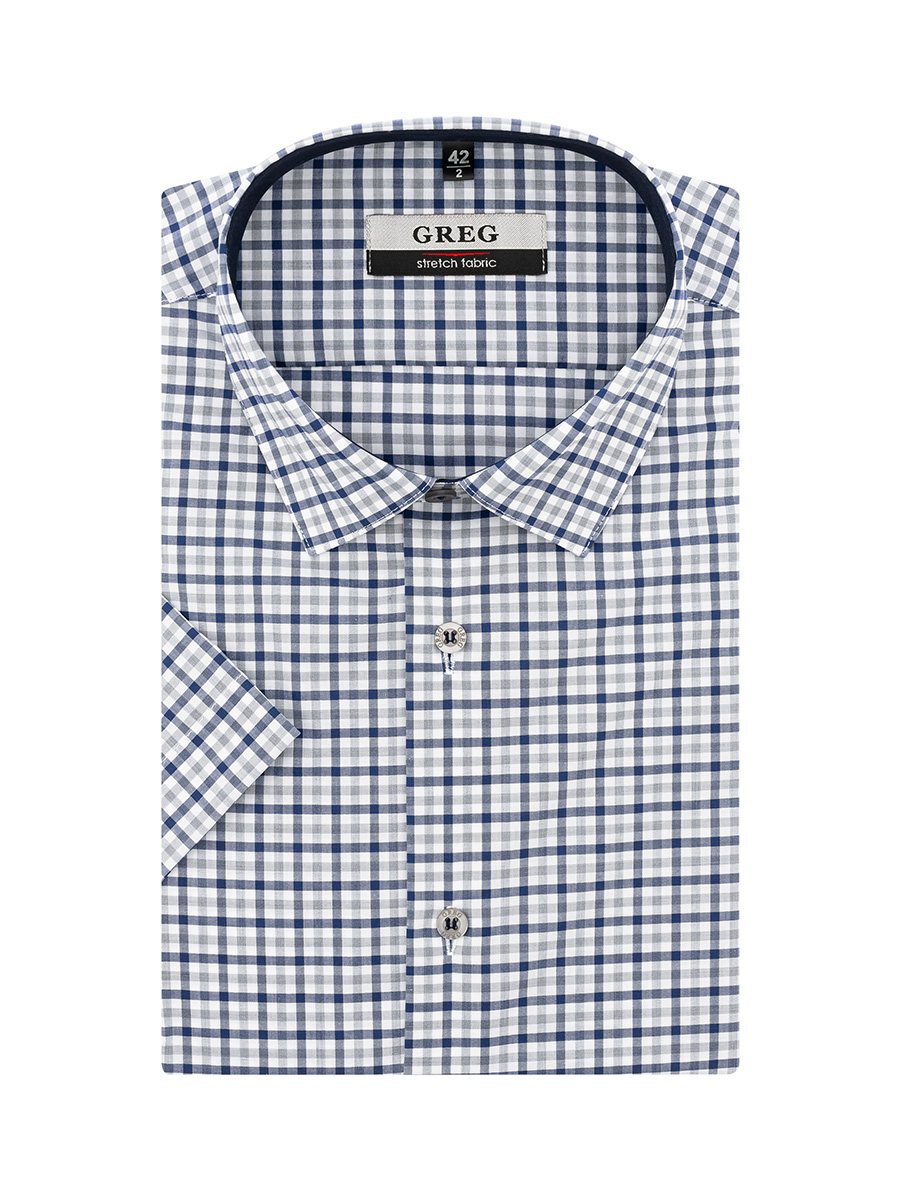 325/207/2123/ZN/1 STRETCH Сорочка мужская короткий рукав