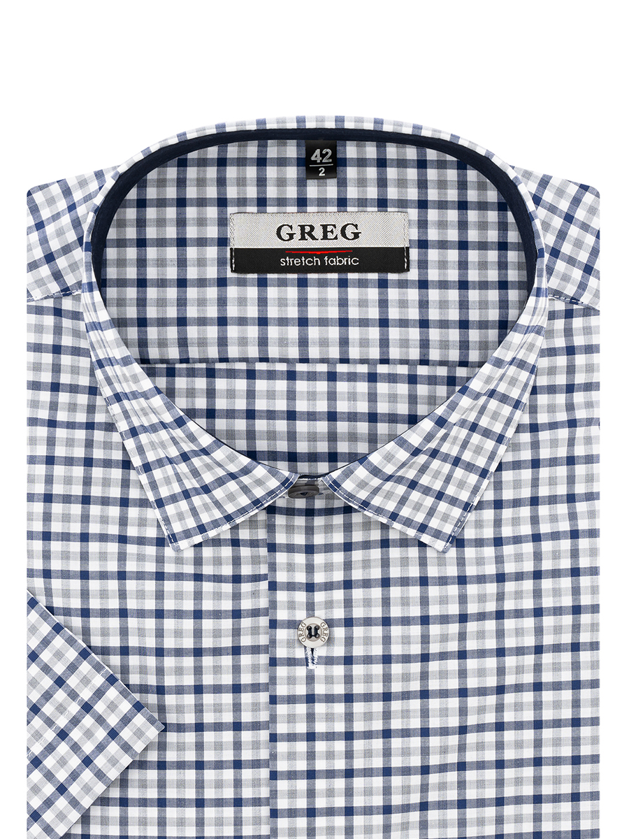 325/207/2123/ZN/1 STRETCH Сорочка мужская короткий рукав