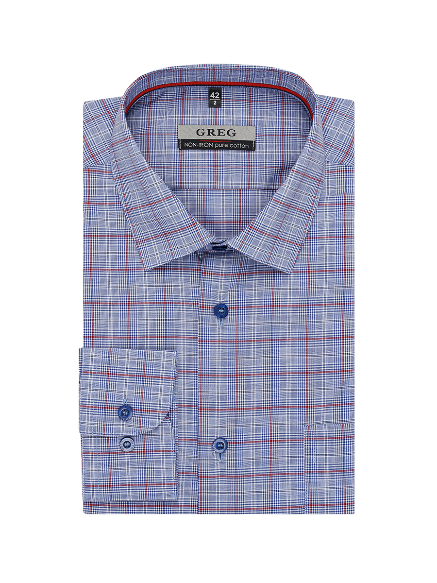 265/211/6043/1p Сорочка мужская длинный рукав