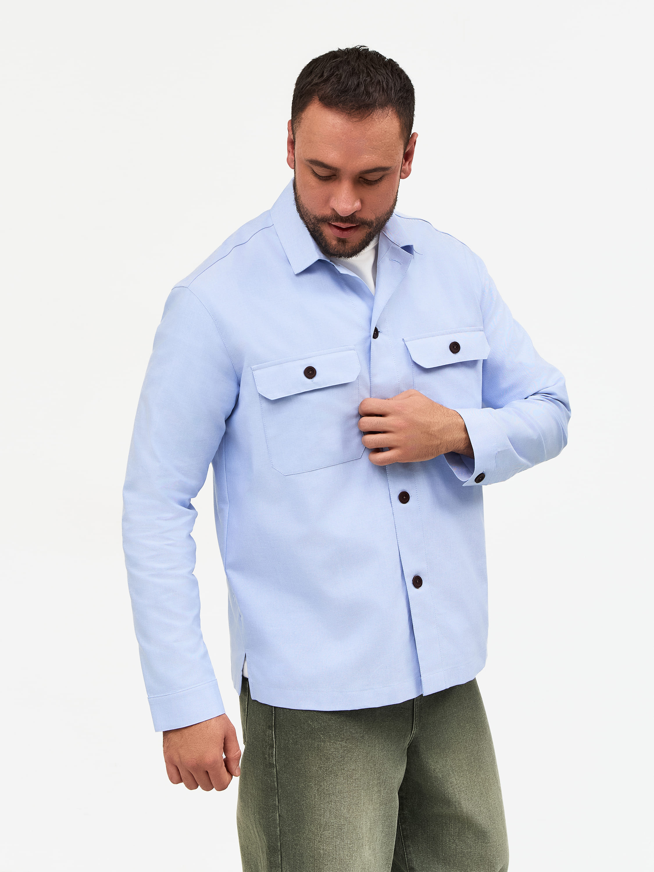 S203/211/5472/K Сорочка мужская длинный рукав