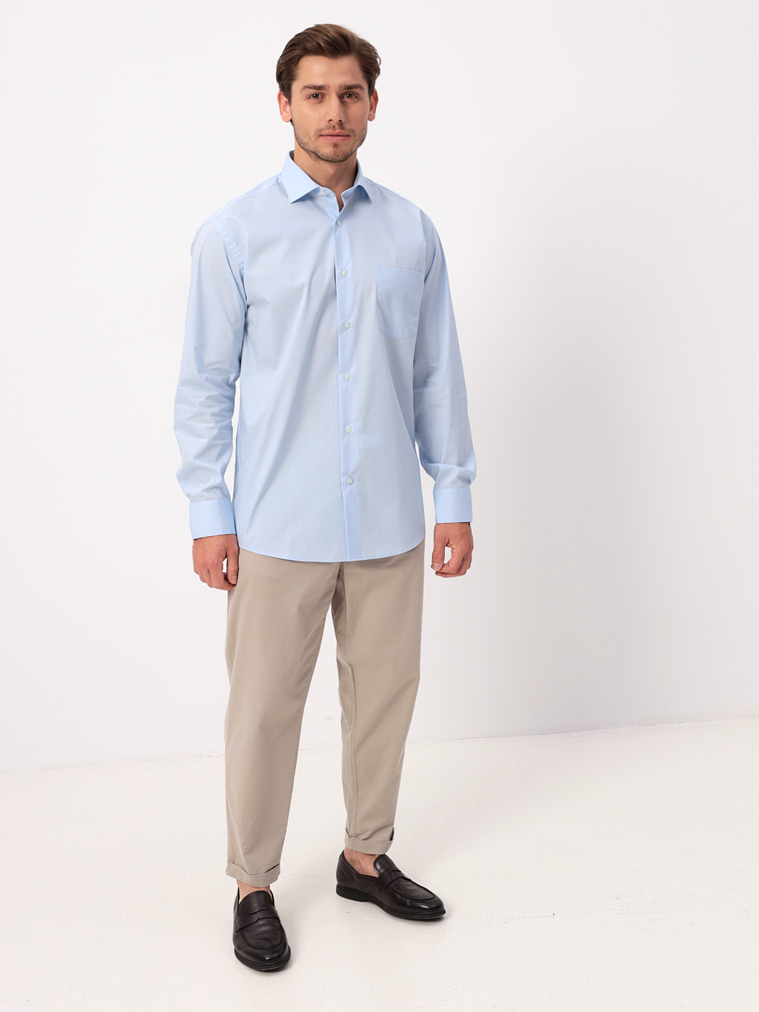 210/199/CL_V Сорочка мужская длинный рукав