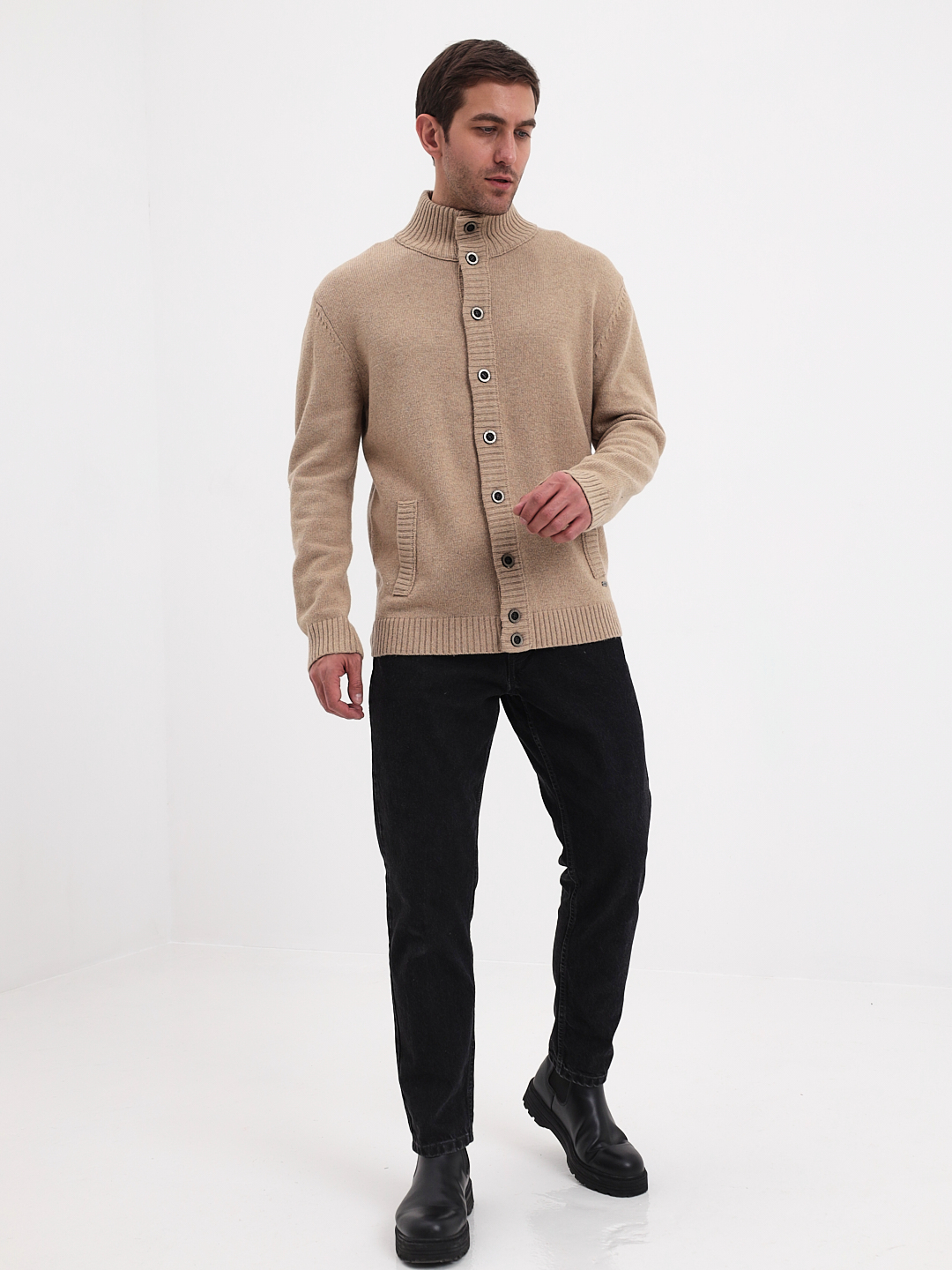 G137-кэжуал D1 (бежевый) Жакет мужской