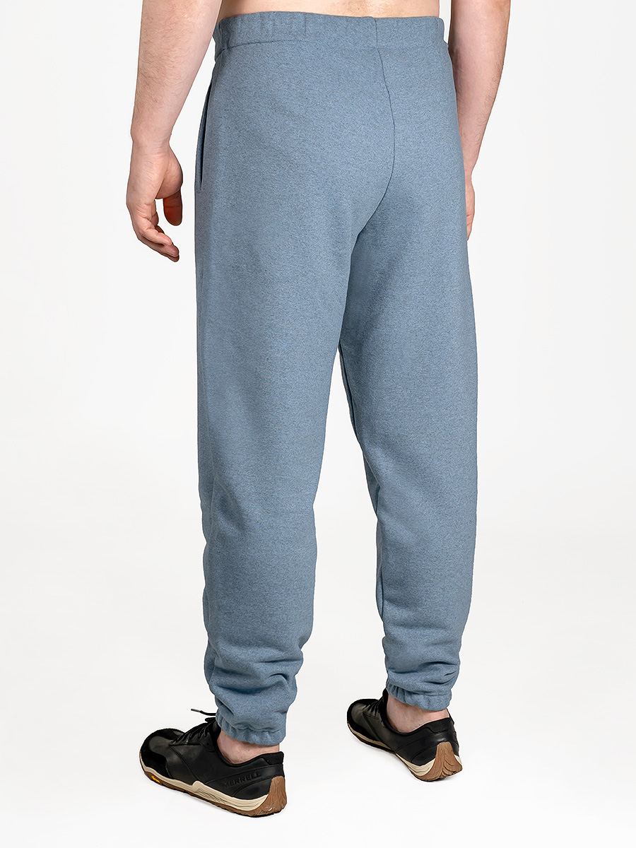 G-TRK-001K-гол.джин.м Брюки мужские трикотажные