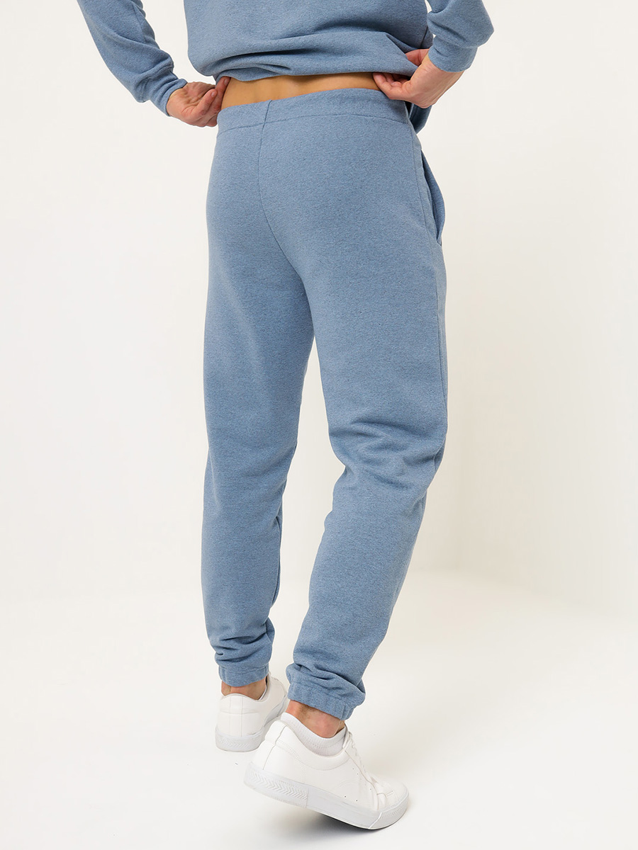 G-TRK-001K-гол.джин.м Брюки мужские трикотажные