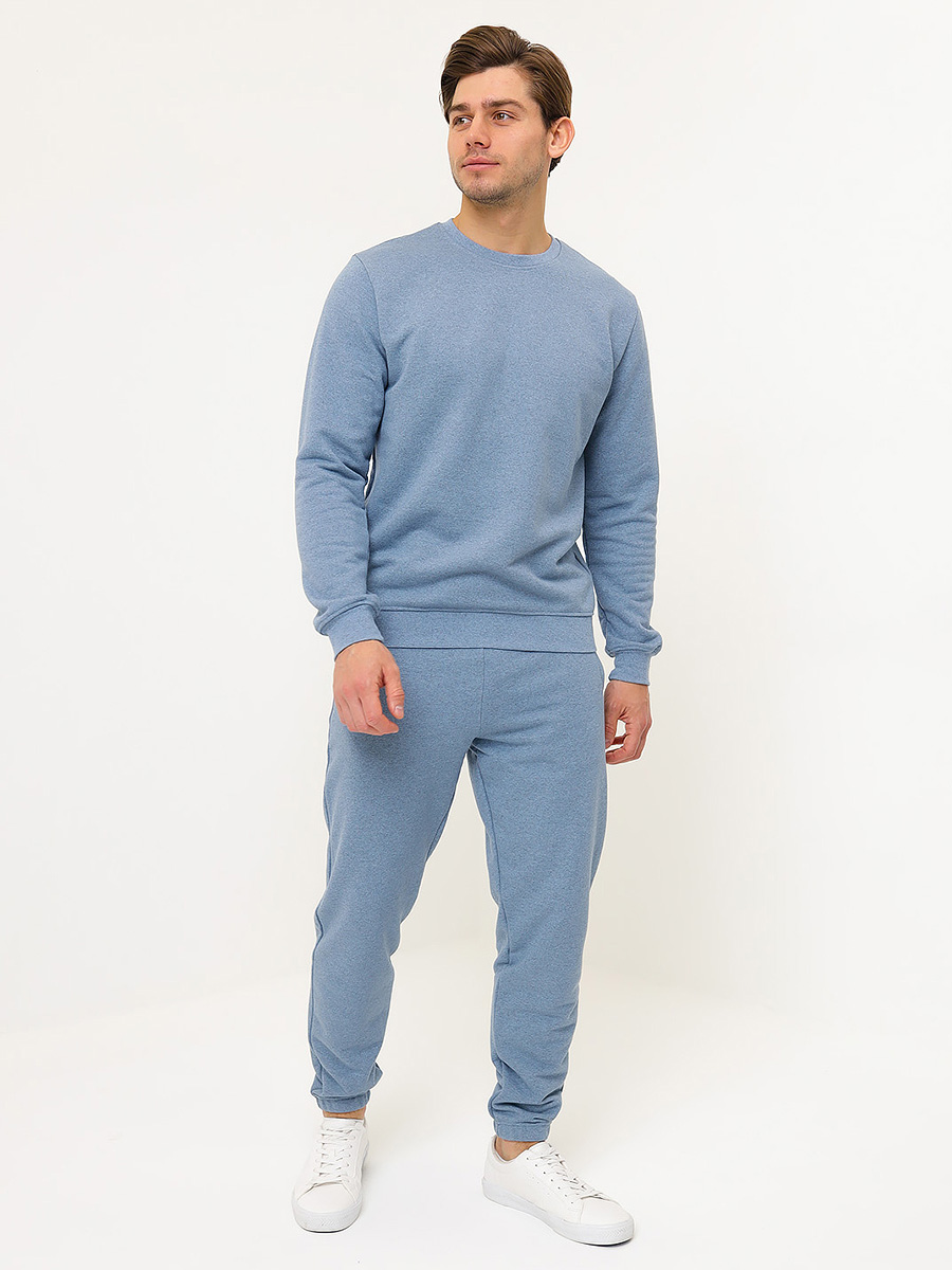 G-TRK-001K-гол.джин.м Брюки мужские трикотажные