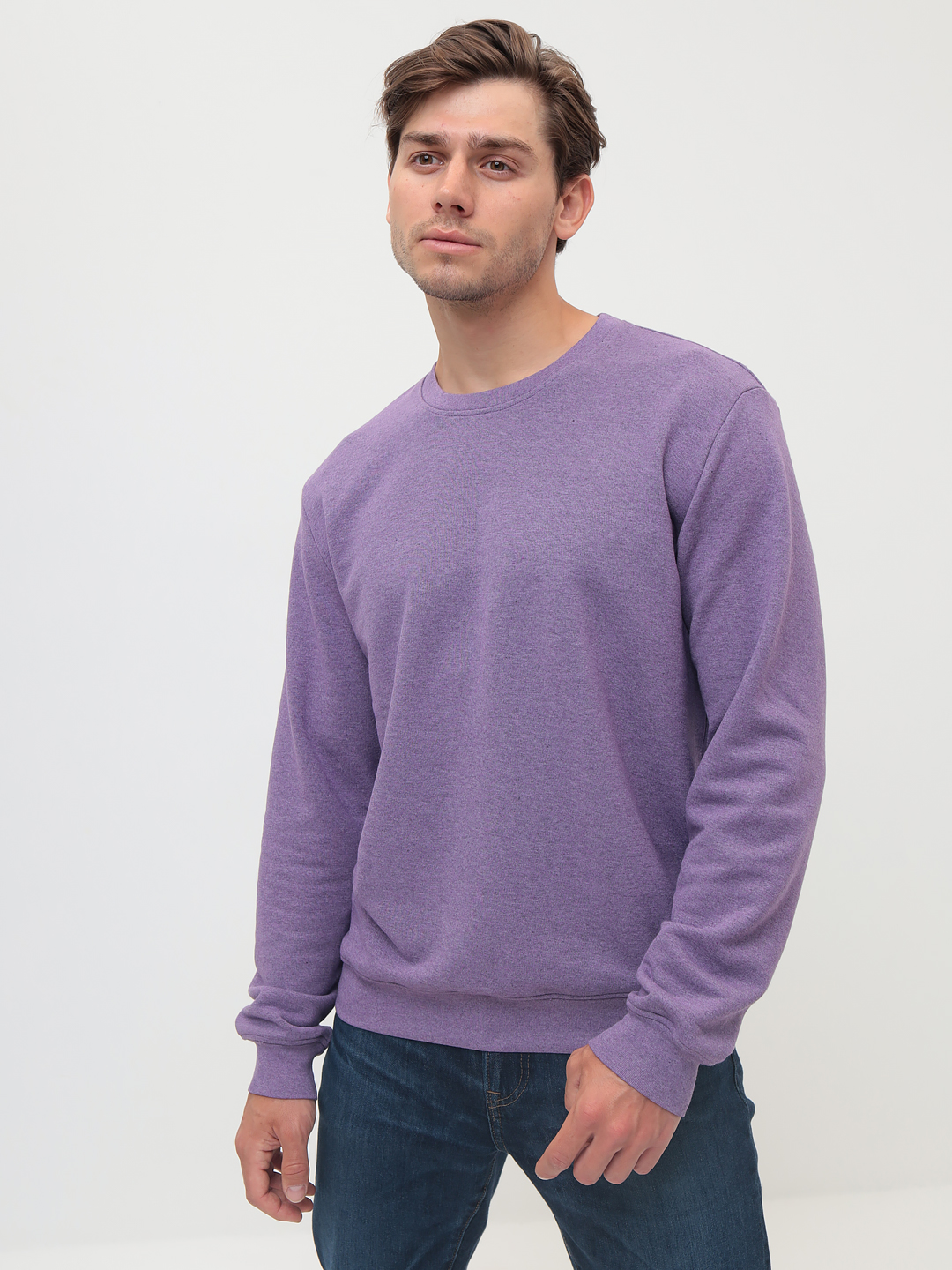 G121-RM-7002 (сирень м.) Свитшот мужской