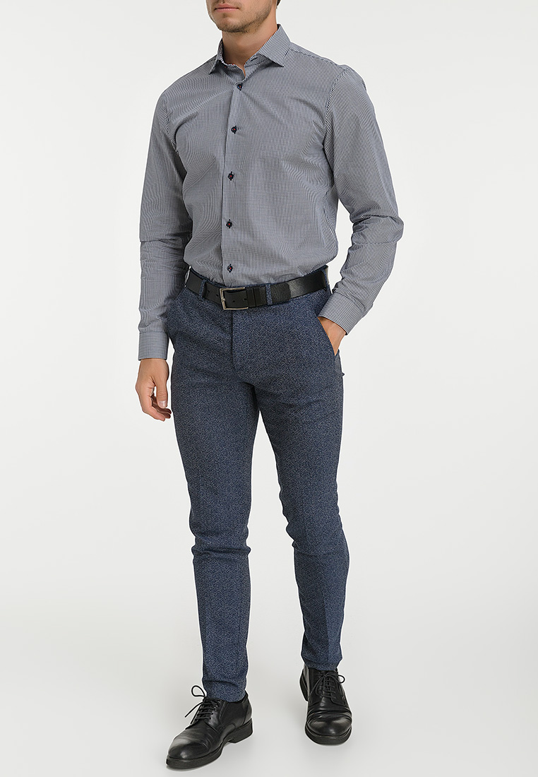 134/131/ROM/ZN/1p Сорочка мужская длинный рукав