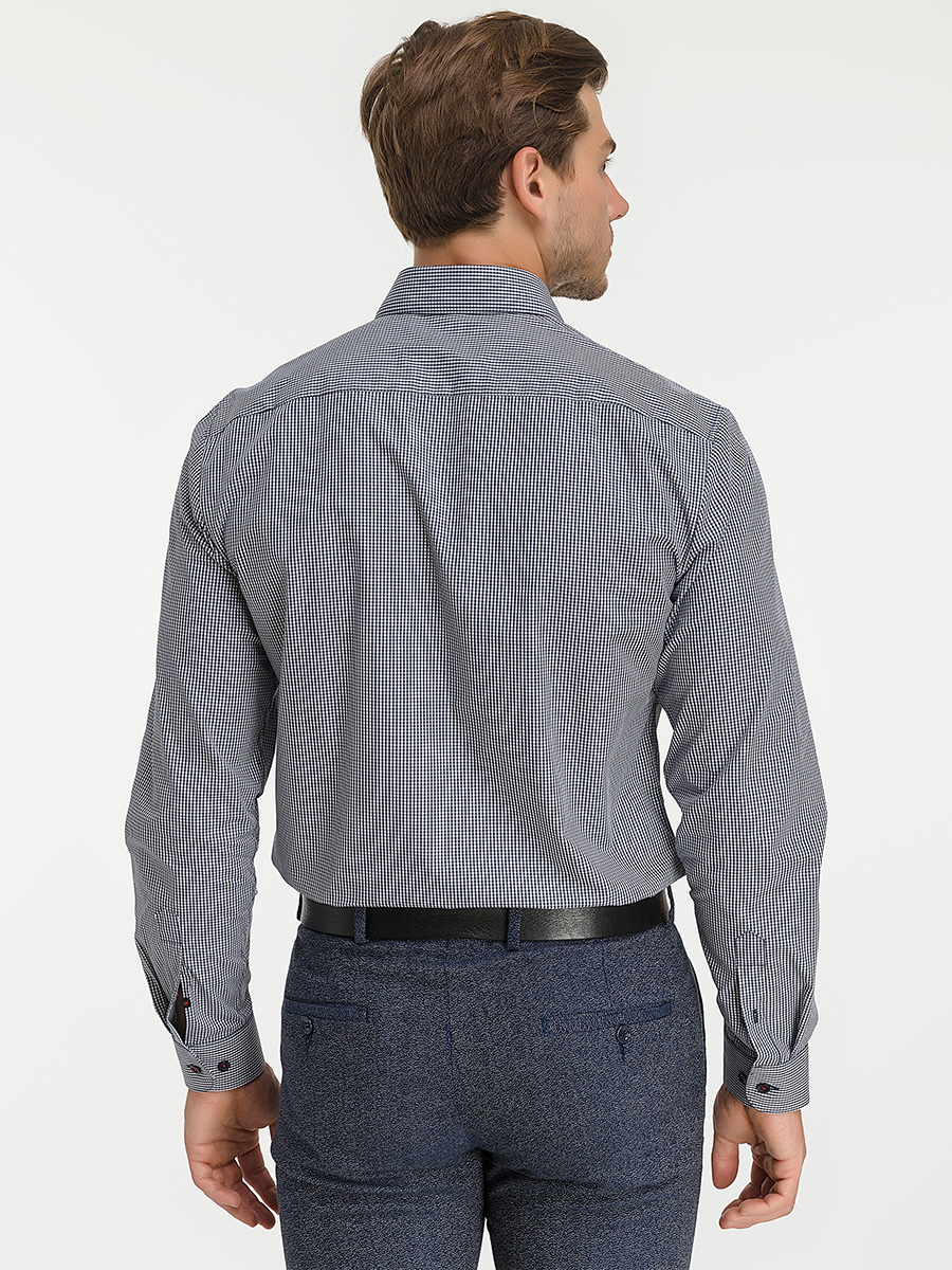 134/131/ROM/ZN/1p Сорочка мужская длинный рукав