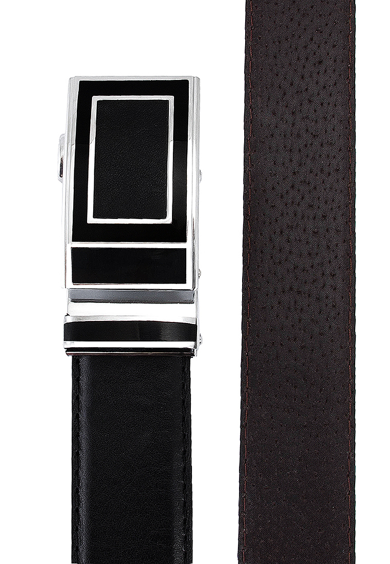 Cr52/A гладк.черный Ремень кожаный мужской