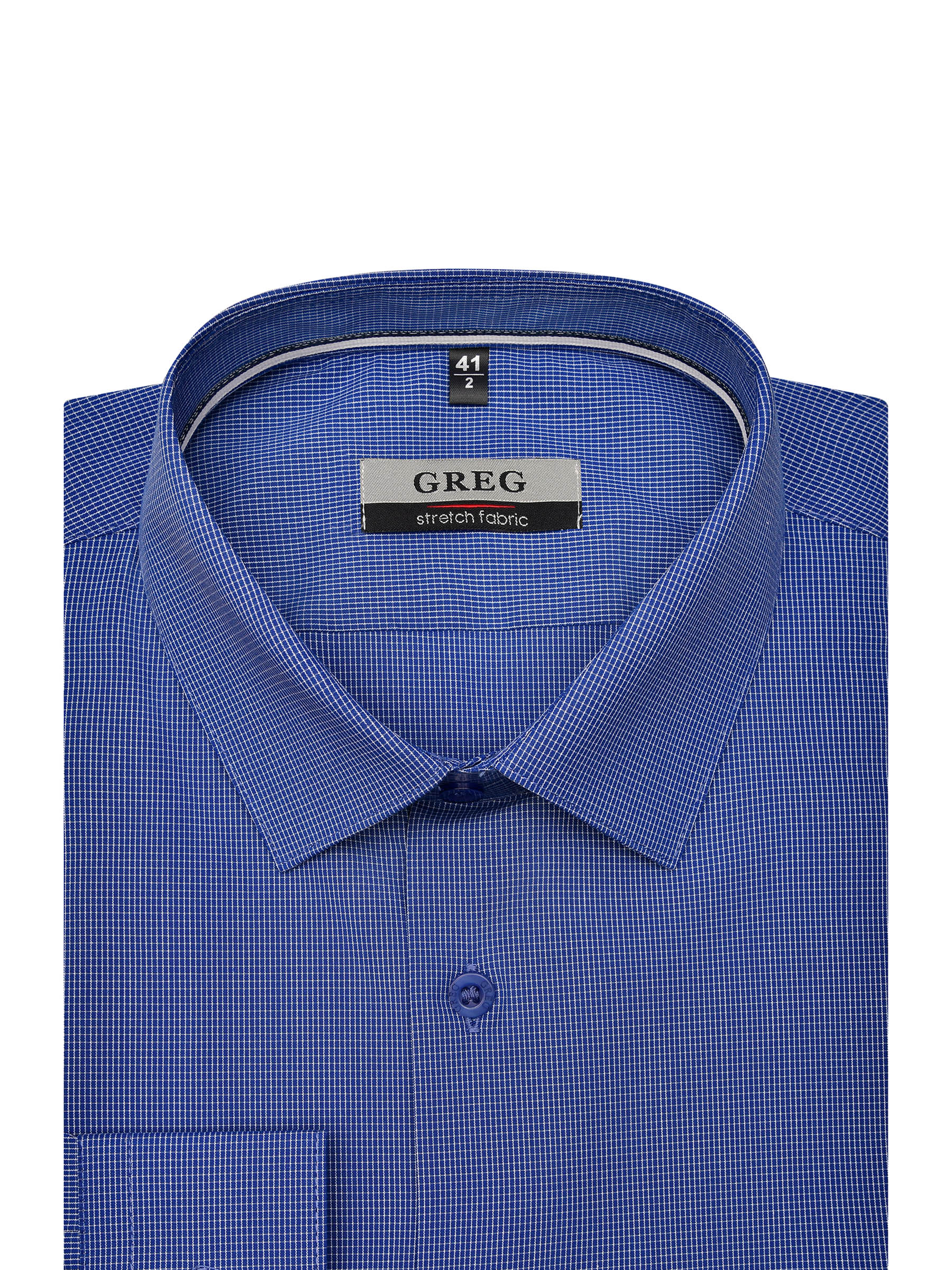 214/217/6176/1p STRETCH Сорочка мужская длинный рукав