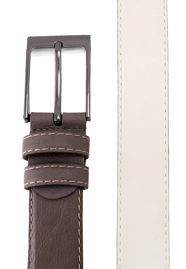 Cas14 гладк. капучино Ремень мужской