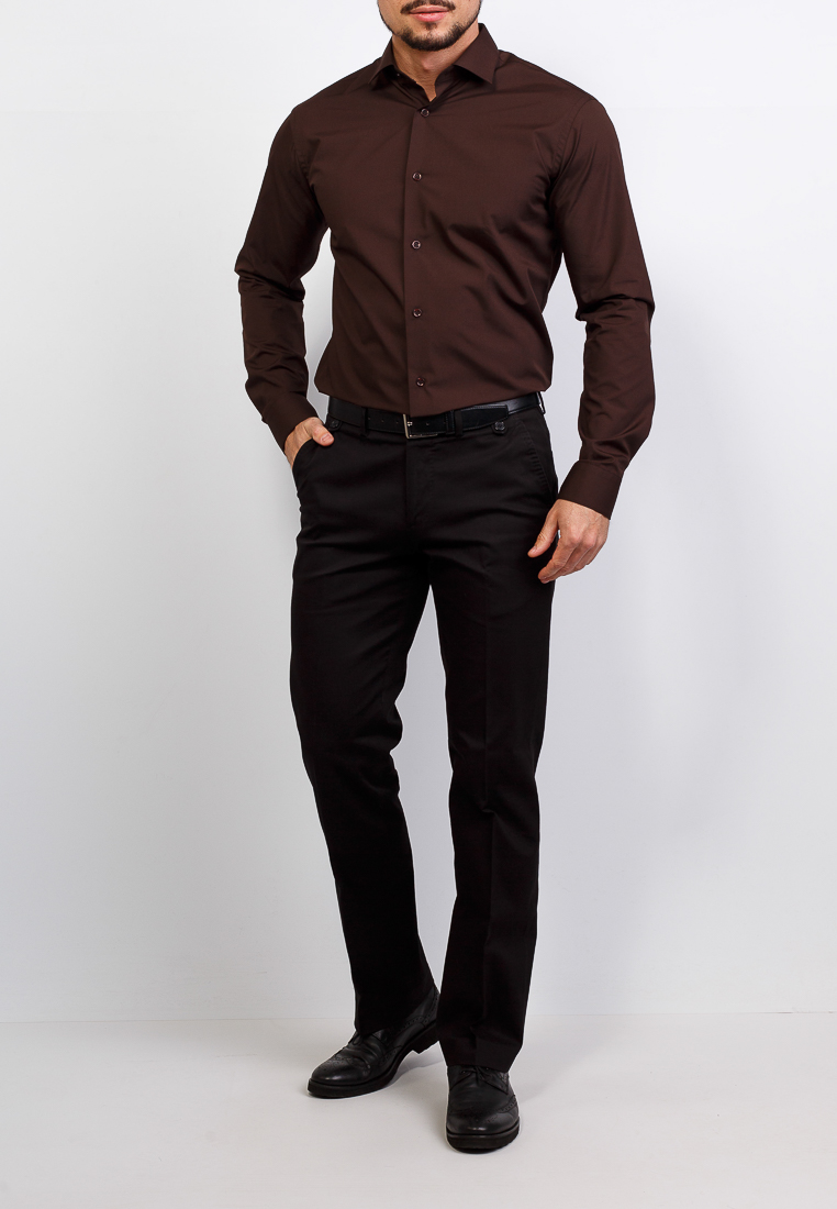 540/139/BR/Z Сорочка мужская длинный рукав