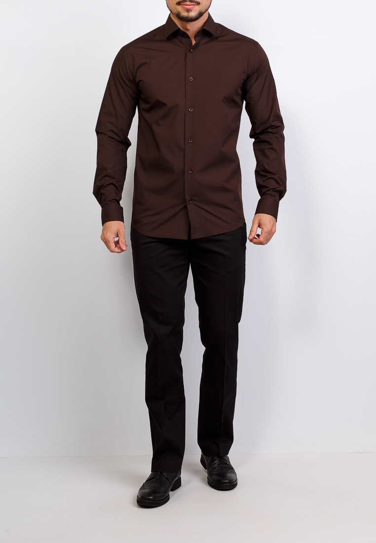 540/139/BR/Z Сорочка мужская длинный рукав