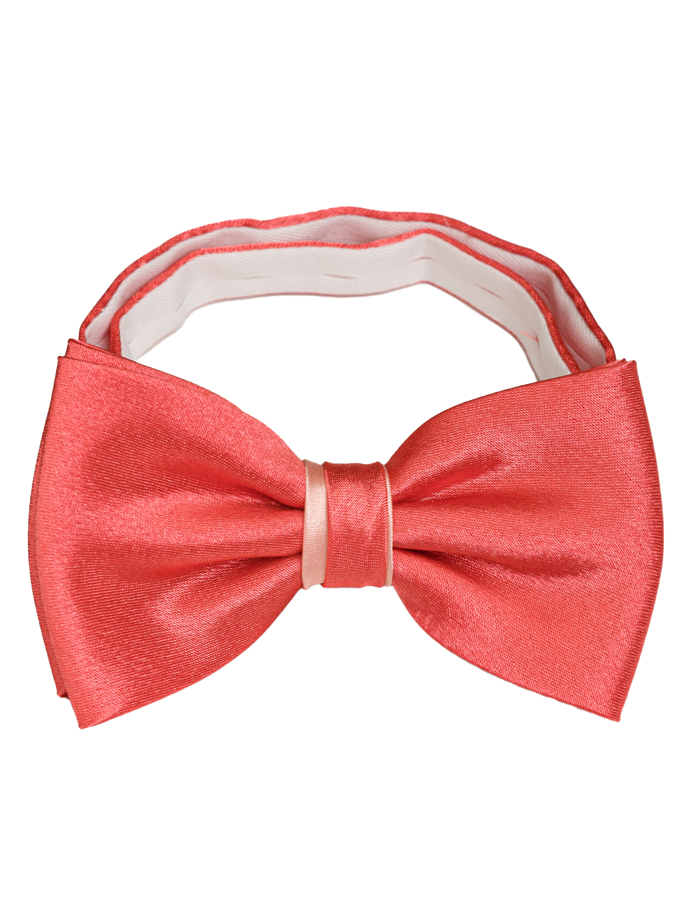 Greg-poly 20-коралл.комб.1.204 Галстук-бабочка мужской