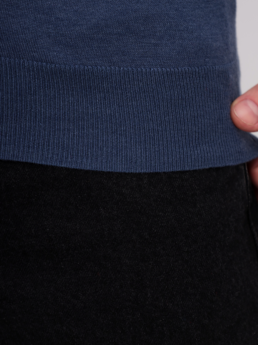 G135-AC271 (джинс) Кардиган мужской