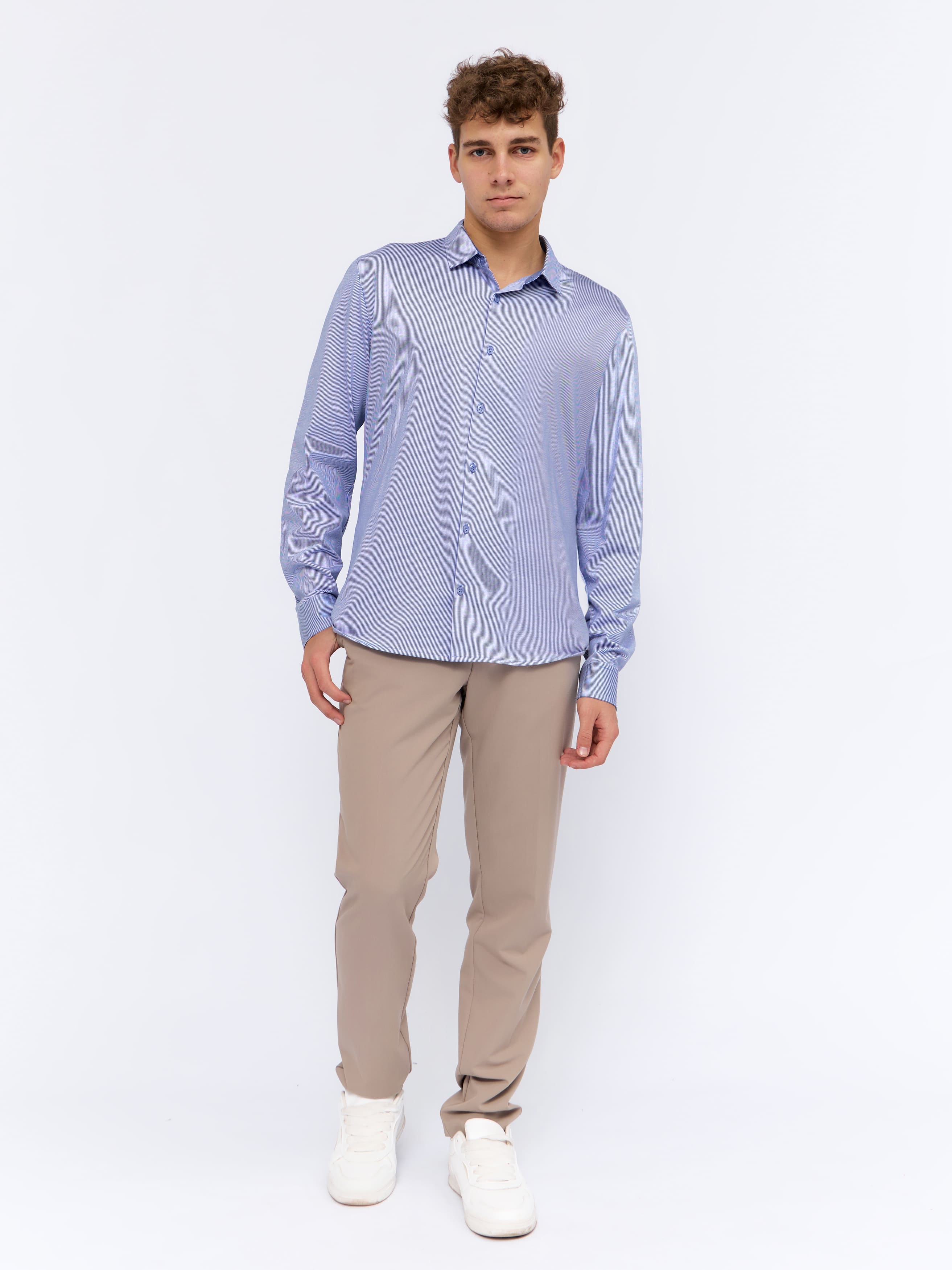 SK211/131/3931/ZN/1 Рубашка трикотажная мужская