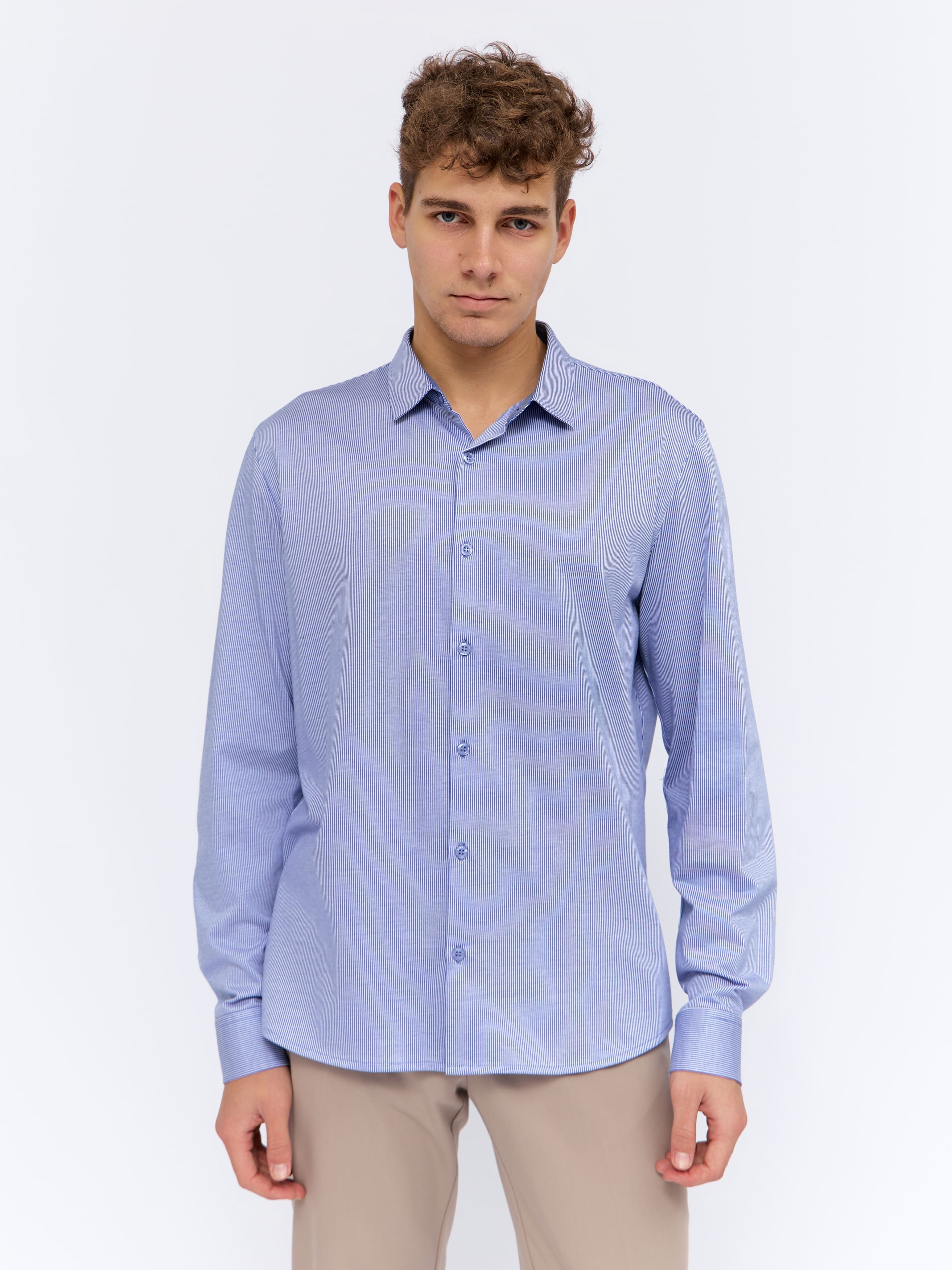 SK211/131/3931/ZN/1 Рубашка трикотажная мужская