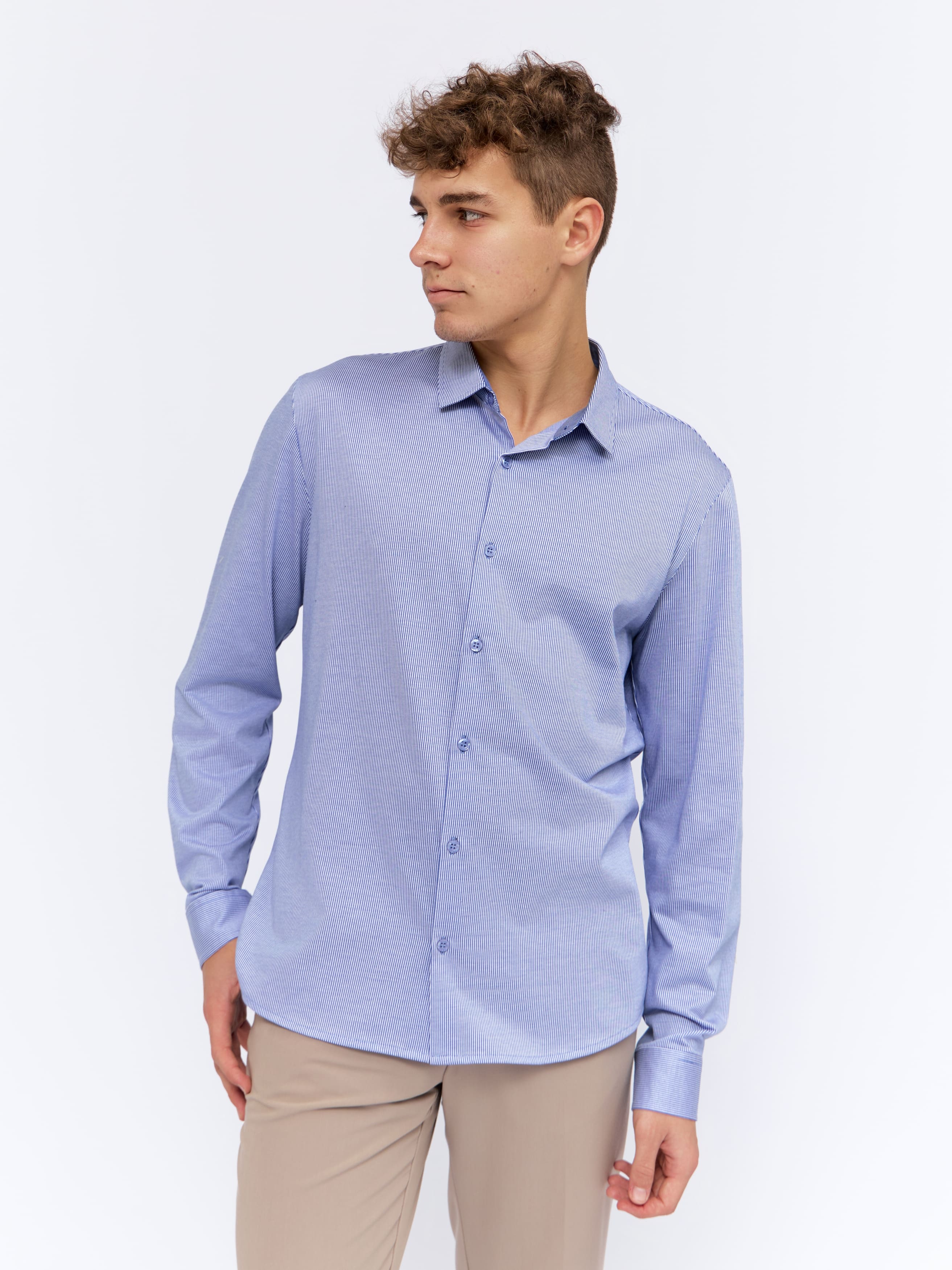 SK211/131/3931/ZN/1 Рубашка трикотажная мужская