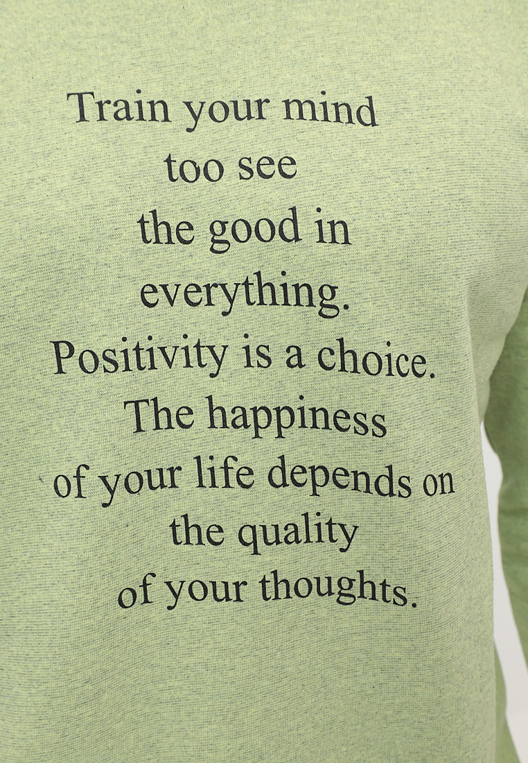 G121-Quote-RM-8001 1*1(лайм м) Свитшот мужской