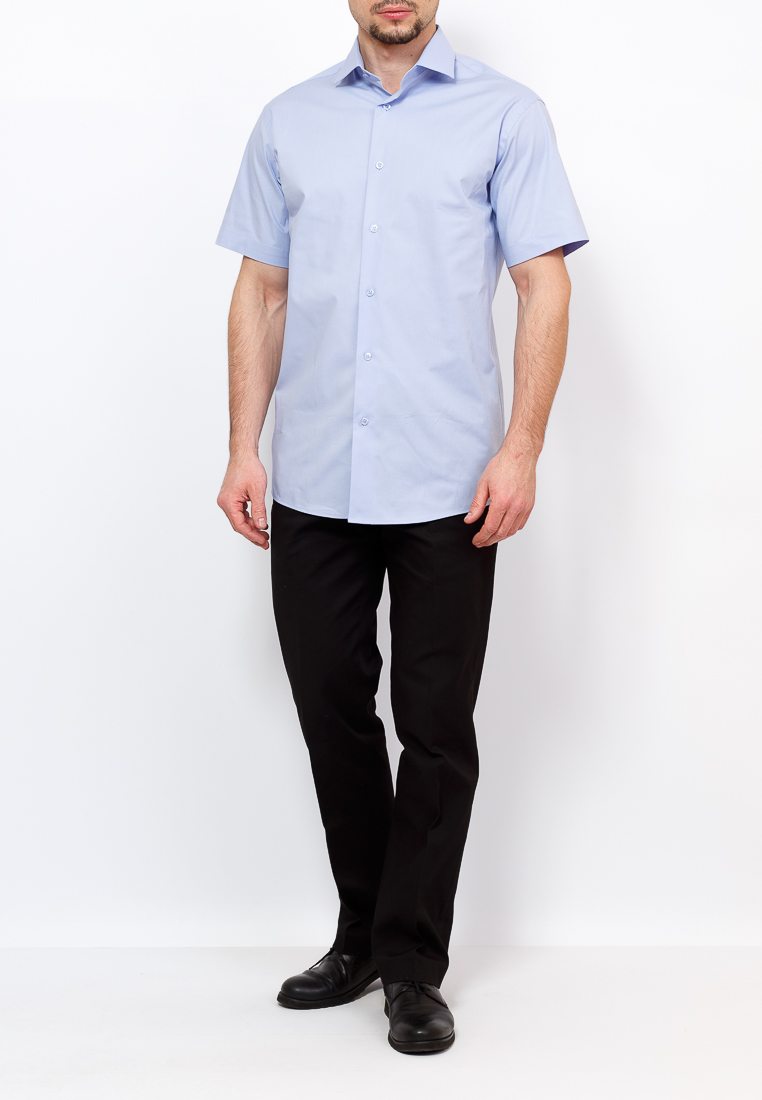 220/107/6403/Z STRETCH Сорочка мужская короткий рукав