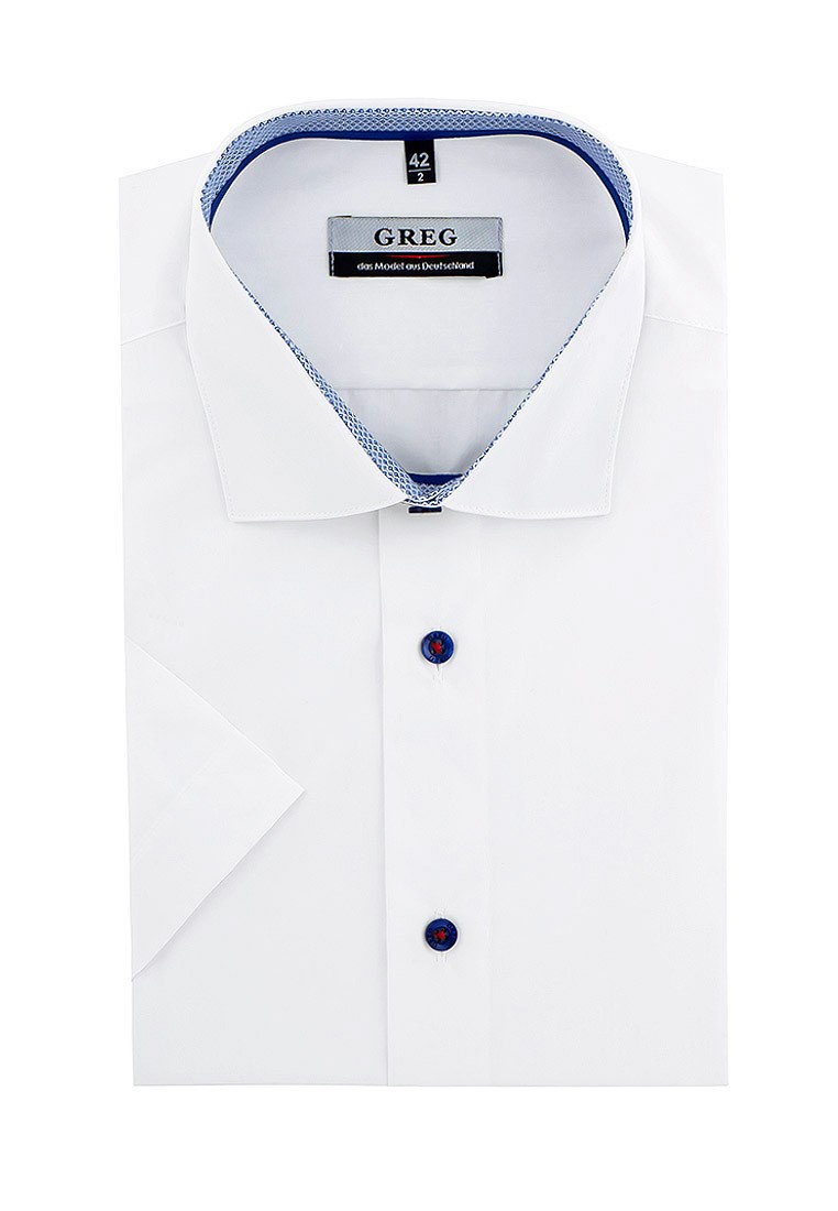 100/209/WH/5p Сорочка мужская короткий рукав