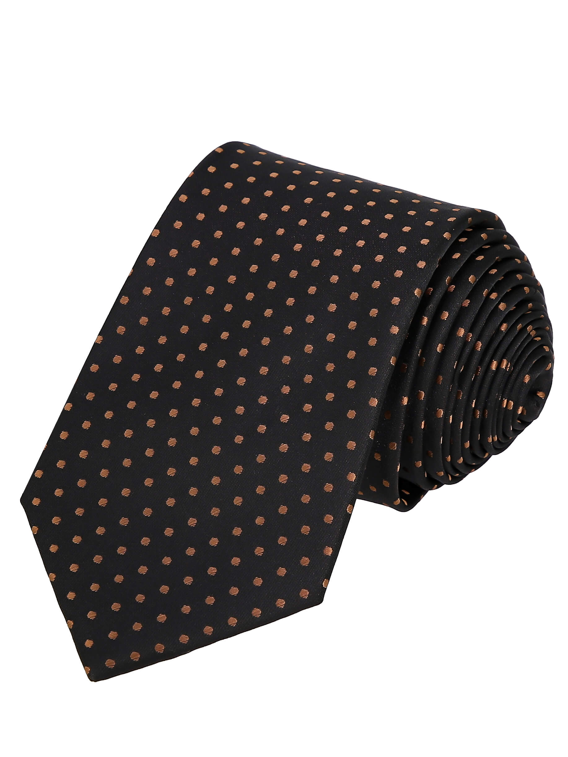 Greg-poly 7-черн+корич. 268.1.017 Галстук мужской