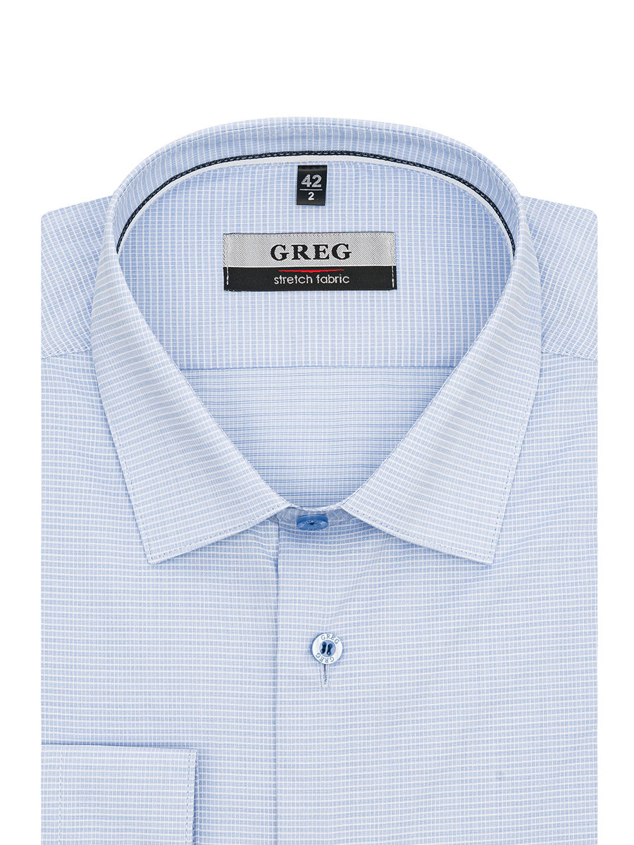 214/237/3453/ZV/1p STRETCH Сорочка мужская длинный рукав