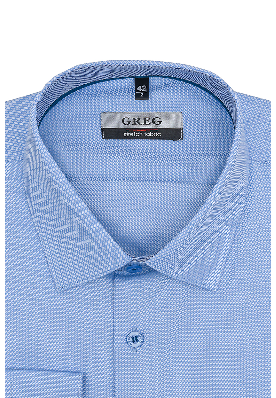 213/237/1339/ZVN/1 STRETCH Сорочка мужская длинный рукав