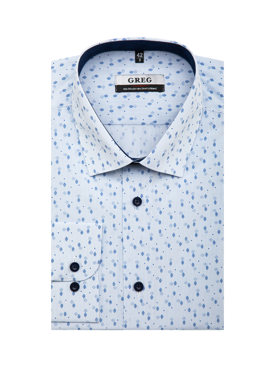 121/239/60230/Z/1p Сорочка мужская длинный рукав