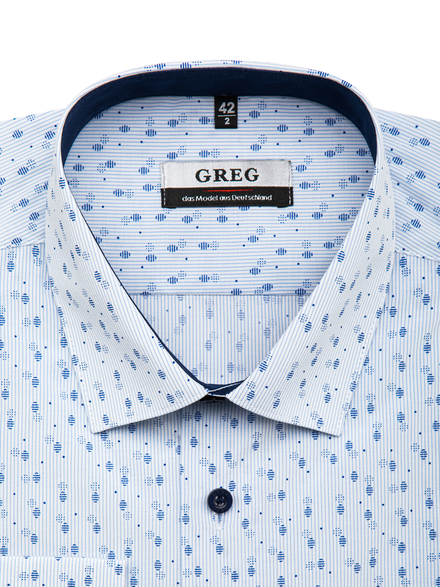 121/239/60230/Z/1p Сорочка мужская длинный рукав