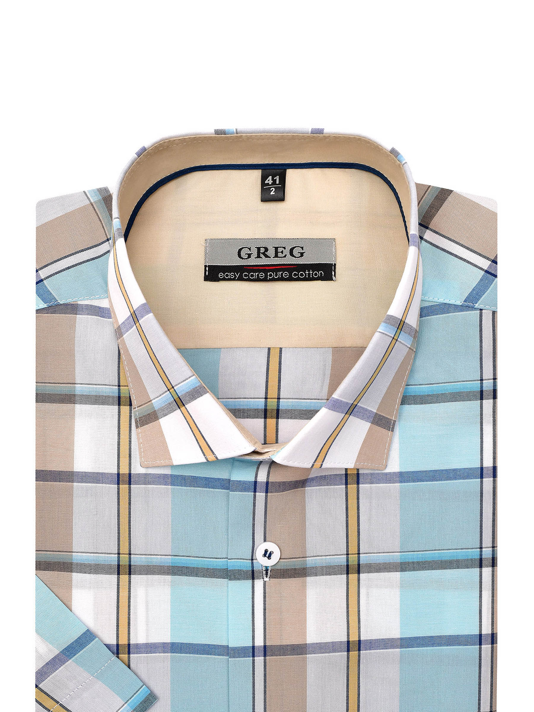 125/101/0232/C/1p Сорочка мужская короткий рукав