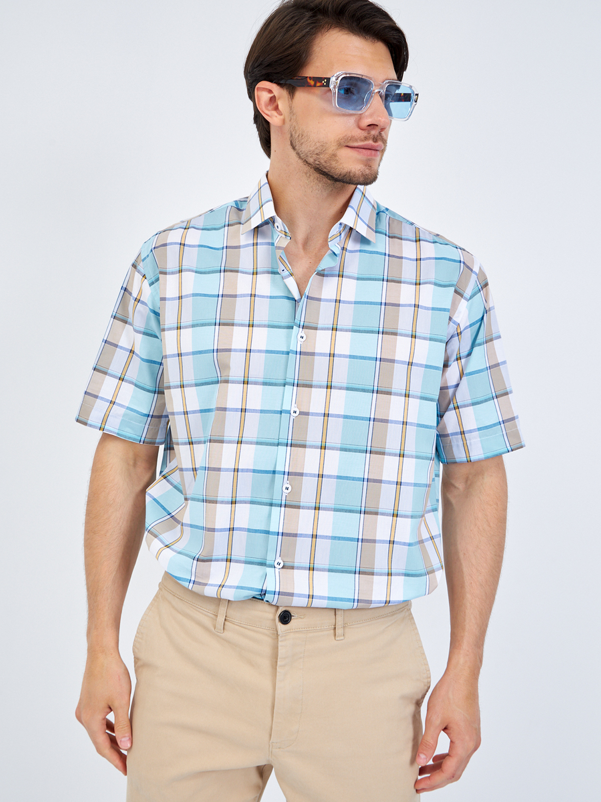 125/101/0232/C/1p Сорочка мужская короткий рукав