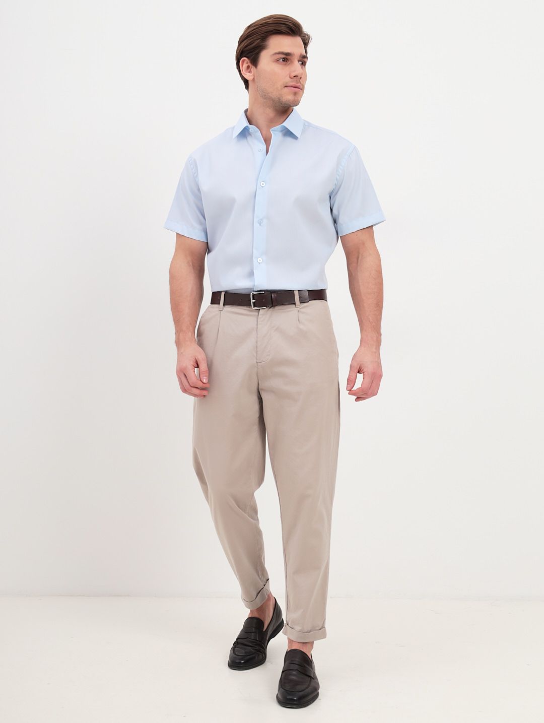 210/201/4290/Z_V Сорочка мужская короткий рукав