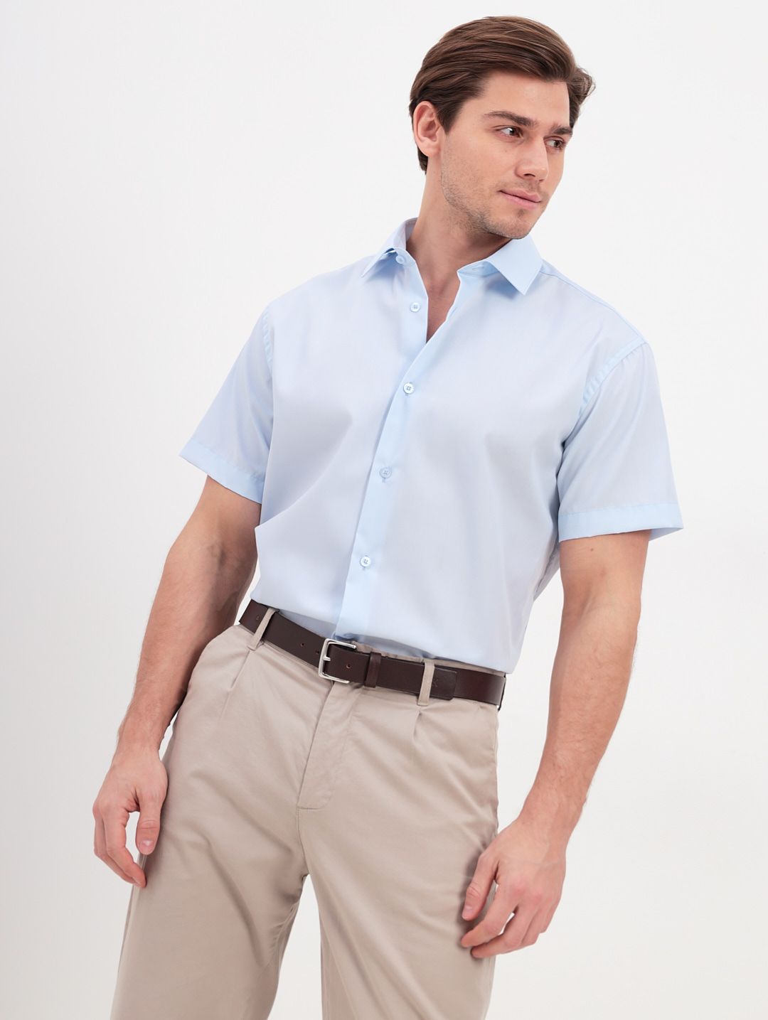 210/201/4290/Z_V Сорочка мужская короткий рукав