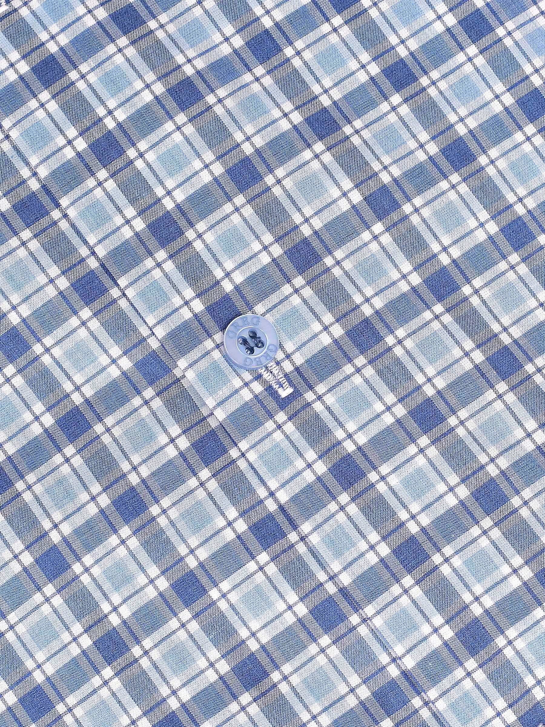 225/207/1968/ZN/1p STRETCH Сорочка мужская короткий рукав