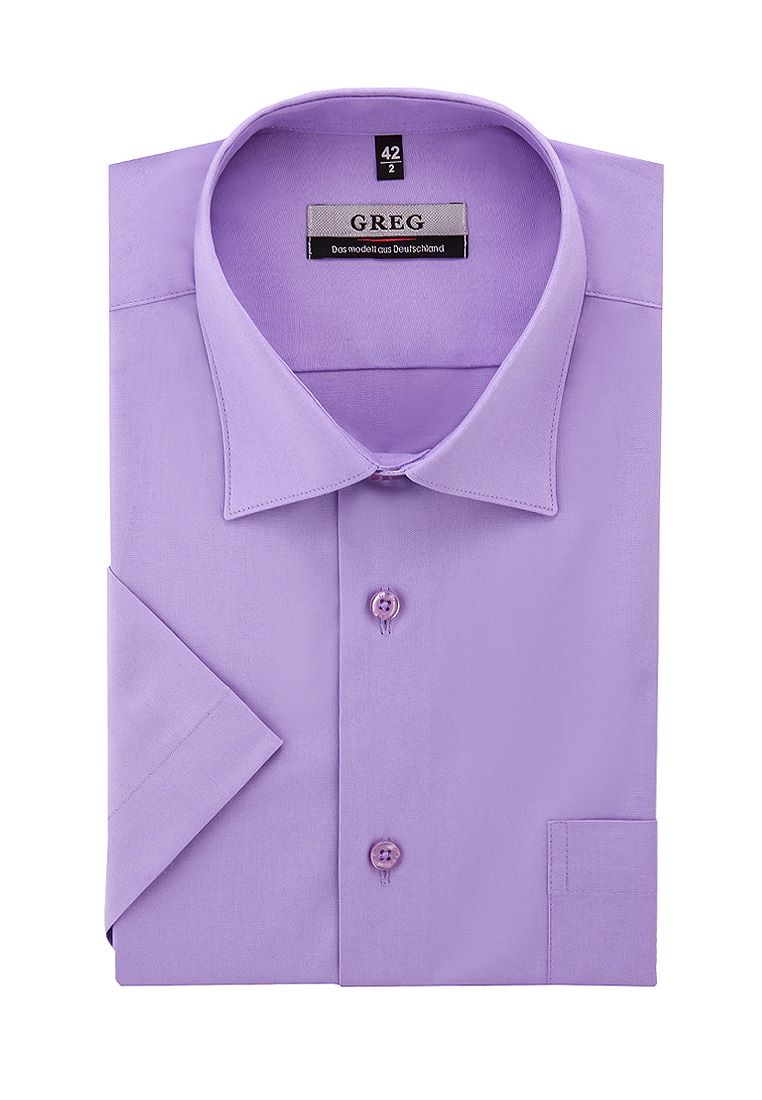 720/107/3823/Z STRETCH Сорочка мужская короткий рукав