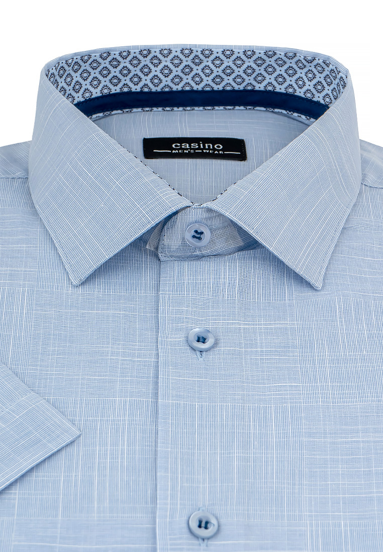 c215/051/014/1p Сорочка мужская короткий рукав