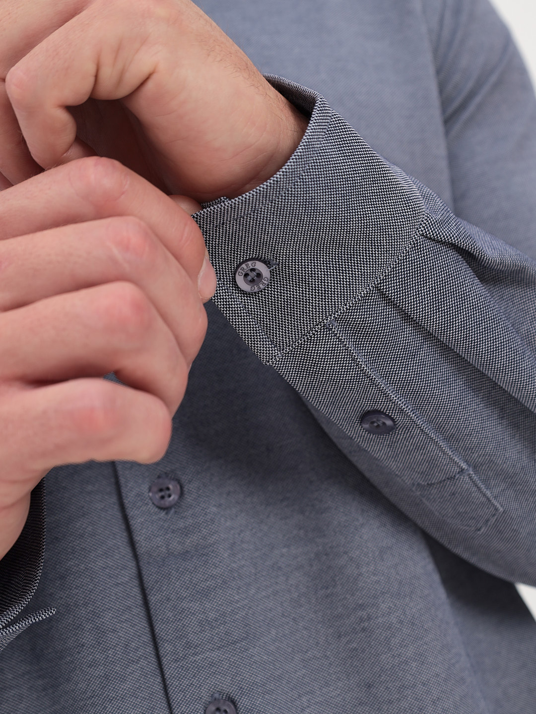 G148-RH03-2 (синий) Батник мужской трикотажный