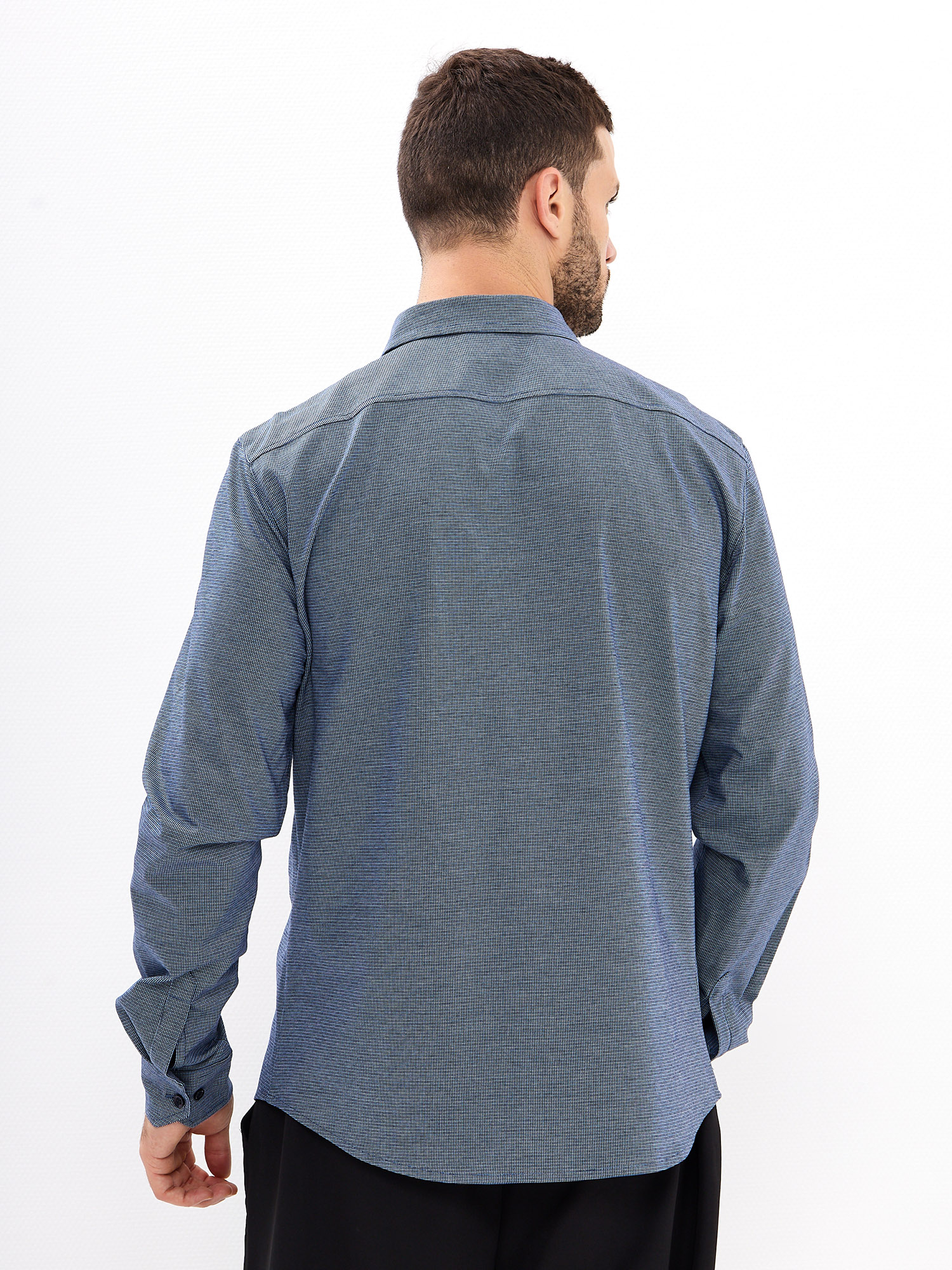 SK233/131/6952/ZN/1 Рубашка трикотажная мужская