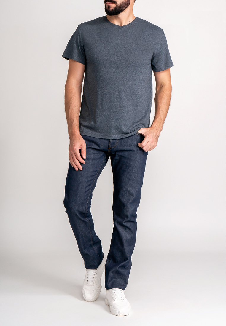 G146-RM-6014 (антрацит м.) Футболка мужская короткий рукав