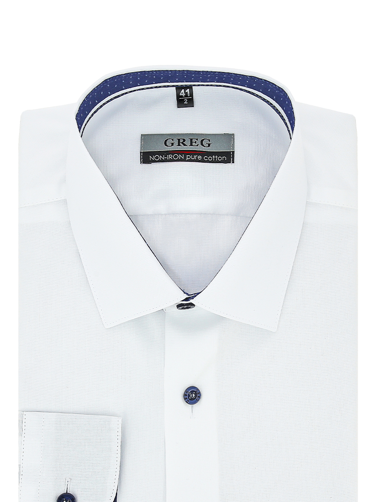 100/231/8630/ZV/1p Сорочка мужская длинный рукав