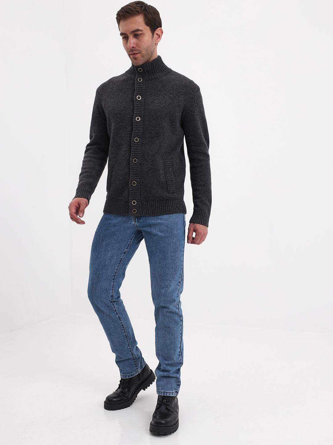 G137-кэжуал D1 (серый) Жакет мужской