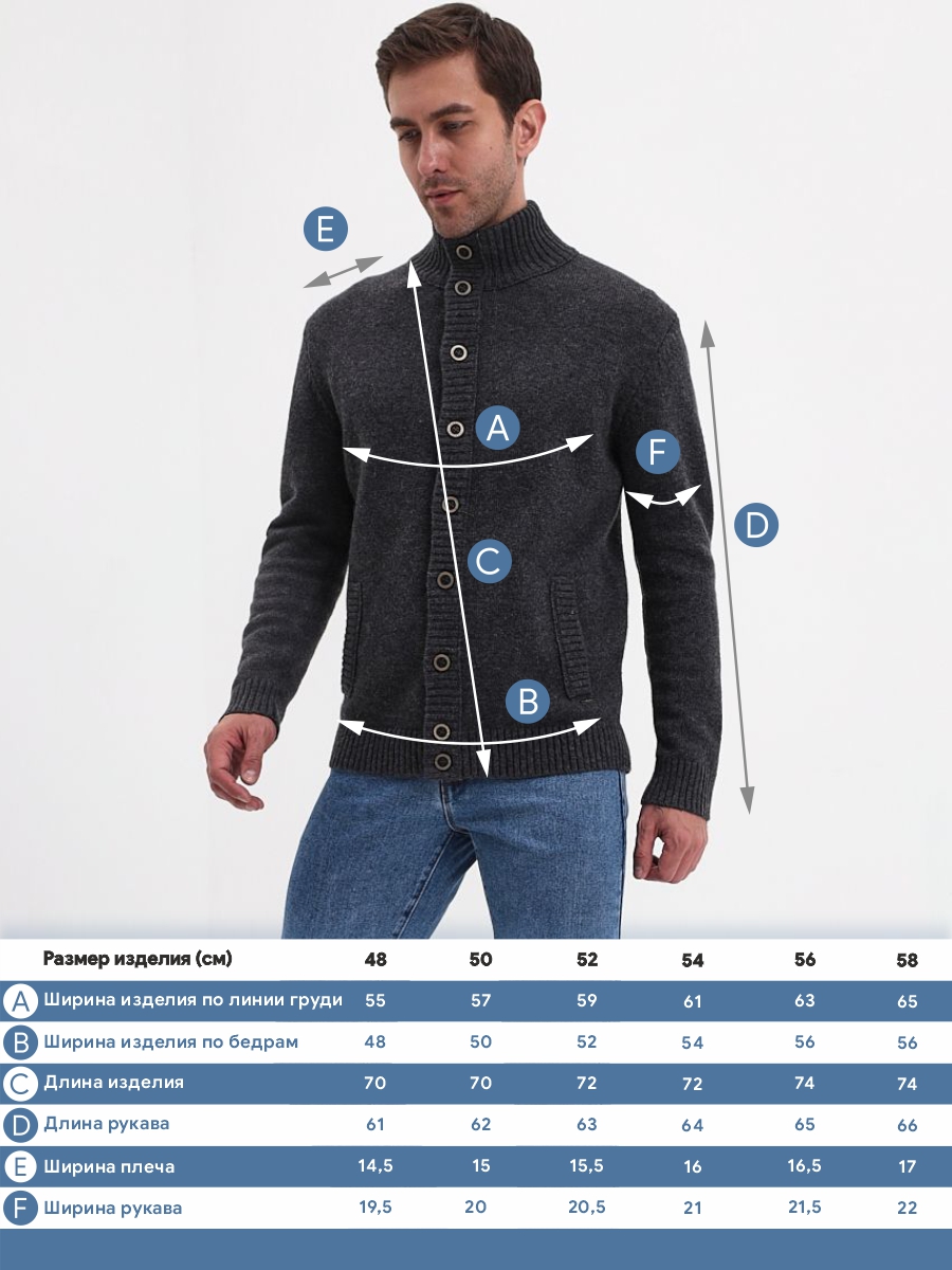 G137-кэжуал D1 (серый) Жакет мужской