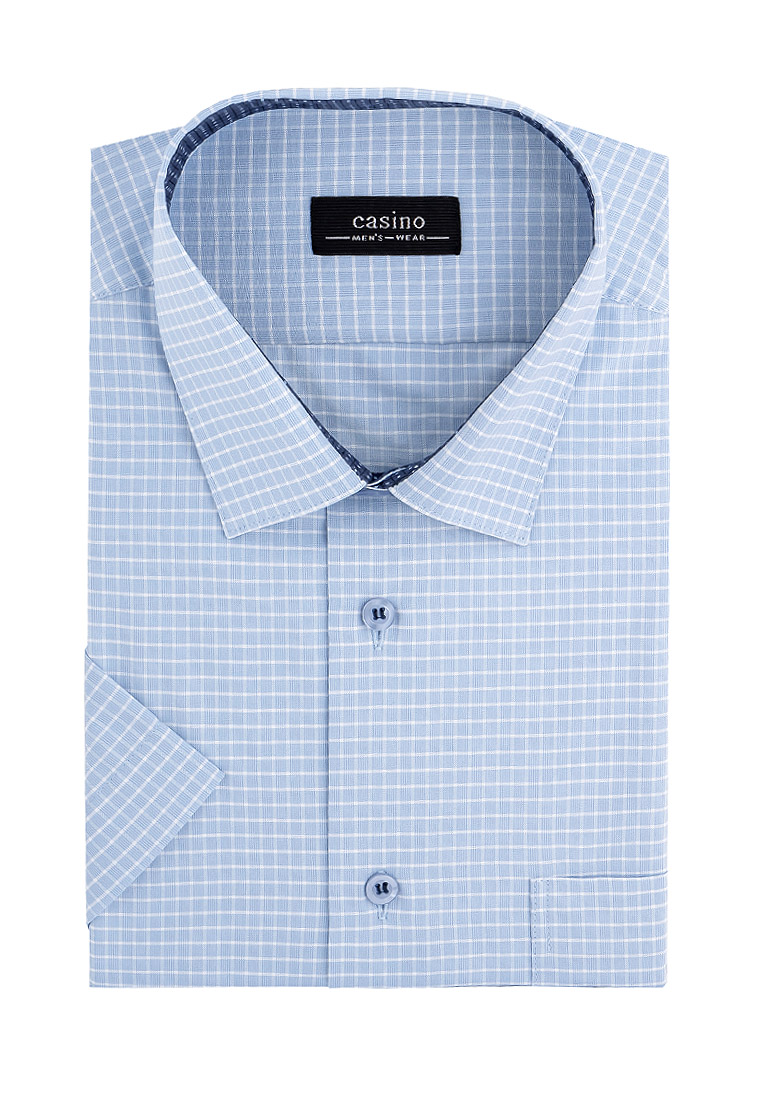 c215/057/1120/1 Сорочка мужская короткий рукав (в упаковке 12 шт)