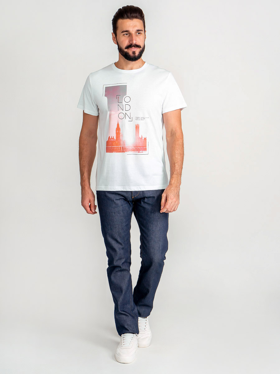 TS521-London 2 Футболка мужская короткий рукав